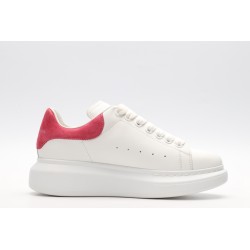 AMQ White &amp; Red Beetle Oversized Sneakers