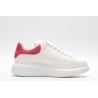 AMQ White &amp; Red Beetle Oversized Sneakers