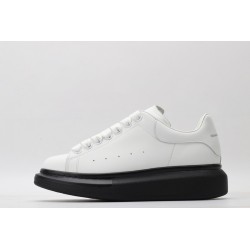 AMQ White &amp; Black Oversized Sneakers