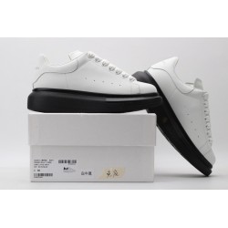 AMQ White &amp; Black Oversized Sneakers