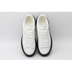 AMQ White &amp; Black Oversized Sneakers