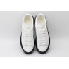 AMQ White &amp; Black Oversized Sneakers