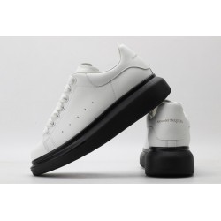 AMQ White &amp; Black Oversized Sneakers