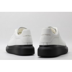 AMQ White &amp; Black Oversized Sneakers