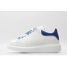 AMQ oversized sneakers with blue heel