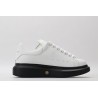 AMQ White &amp; Black Oversized Sneakers