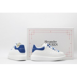 AMQ oversized sneakers with blue heel