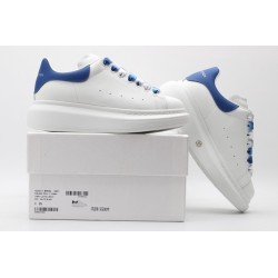 AMQ oversized sneakers with blue heel