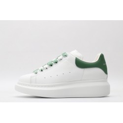 AMQ oversized sneakers with green heel