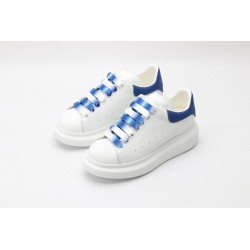 AMQ oversized sneakers with blue heel