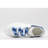 AMQ oversized sneakers with blue heel