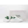 AMQ oversized sneakers with green heel