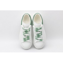 AMQ oversized sneakers with green heel