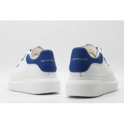 AMQ oversized sneakers with blue heel