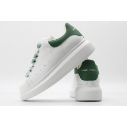 AMQ oversized sneakers with green heel