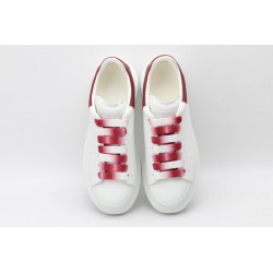 AMQ oversized sneakers with red heel