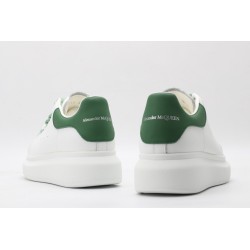 AMQ oversized sneakers with green heel