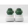 AMQ oversized sneakers with green heel