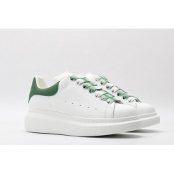 AMQ oversized sneakers with green heel