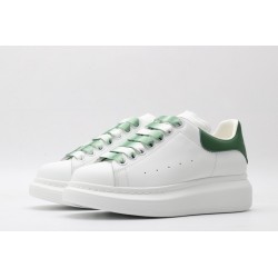 AMQ oversized sneakers with green heel