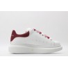 AMQ oversized sneakers with red heel