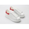 AMQ red foil embellished chunky leather sneakers