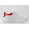 AMQ red foil embellished chunky leather sneakers