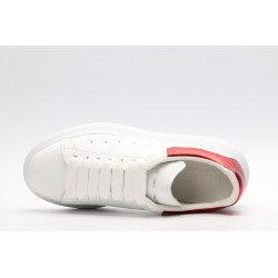 AMQ oversized sneakers with red heel