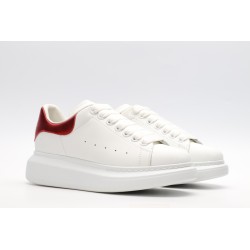 AMQ oversized sneakers with red heel