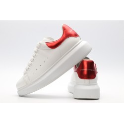 AMQ oversized sneakers with red heel