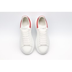 AMQ oversized sneakers with red heel