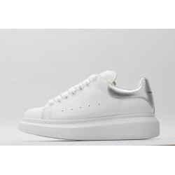 AMQ oversized sneakers with siL*Ver heel