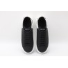 AMQ Black Studded Logo Oversized Sneakers