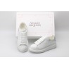 AMQ oversized sneakers with siL*Ver heel