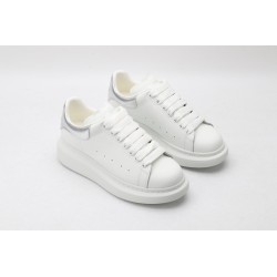 AMQ oversized sneakers with siL*Ver heel