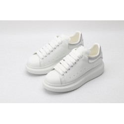 AMQ oversized sneakers with siL*Ver heel