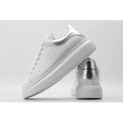 AMQ oversized sneakers with siL*Ver heel