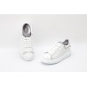 AMQ oversized white sneakers