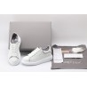 AMQ oversized white sneakers