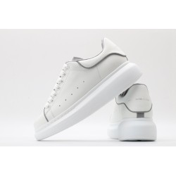 AMQ oversized white sneakers