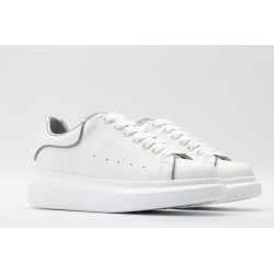 AMQ oversized white sneakers