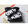 AMQ oversized sneakers black