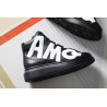 AMQ oversized sneakers black