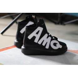 AMQ oversized sneakers black