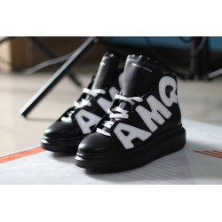 AMQ oversized sneakers black