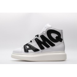 AMQ oversized sneakers white