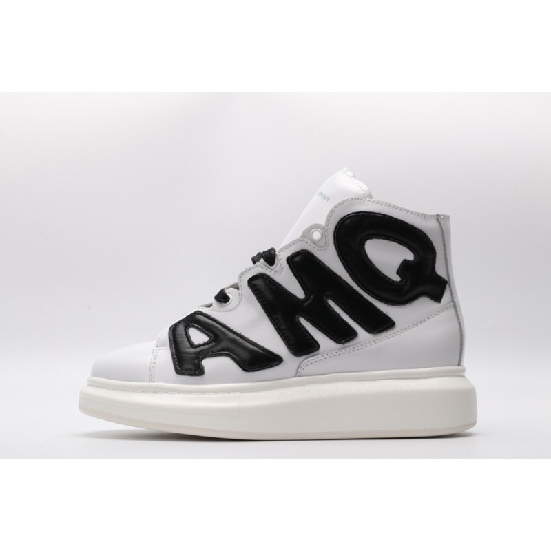 AMQ oversized sneakers white