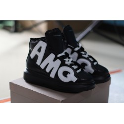 AMQ oversized sneakers black