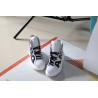 AMQ oversized sneakers white