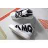 AMQ oversized sneakers white